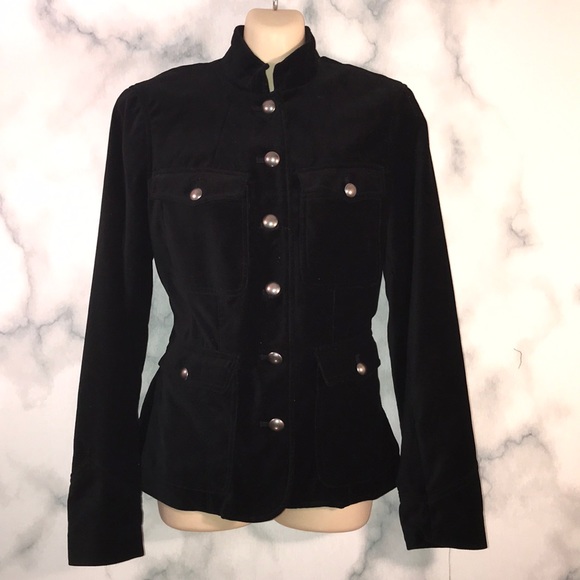 American Living Jackets & Blazers - American Living military jacket gypsy goth chic